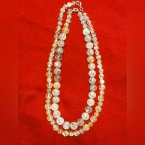 Handmade beaded necklace